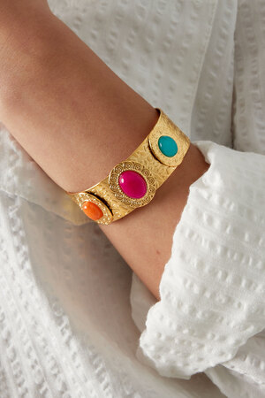 Bohemian paradise bracelet - gold h5 Picture2