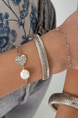 Armband amour toujours - zilver h5 Afbeelding2