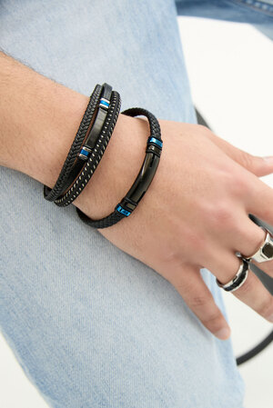 Cool braided men's bracelet  h5 Picture2