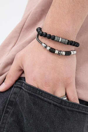 Men's bracelet with charms h5 Picture2