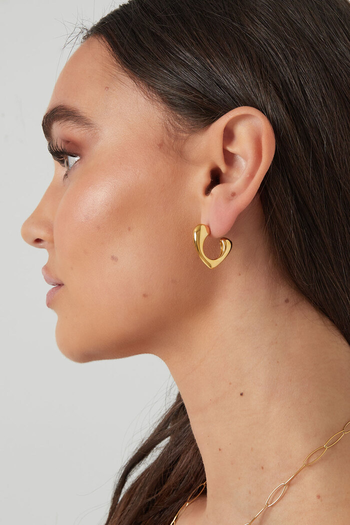 Go get it earrings - gold Picture4