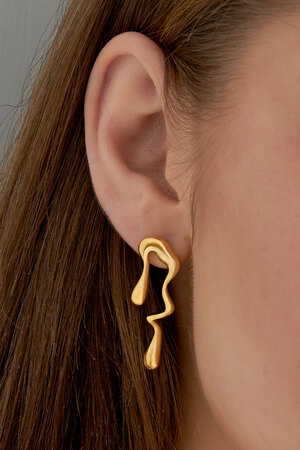 Boucles d'oreilles dégoulinantes - argent h5 Image3