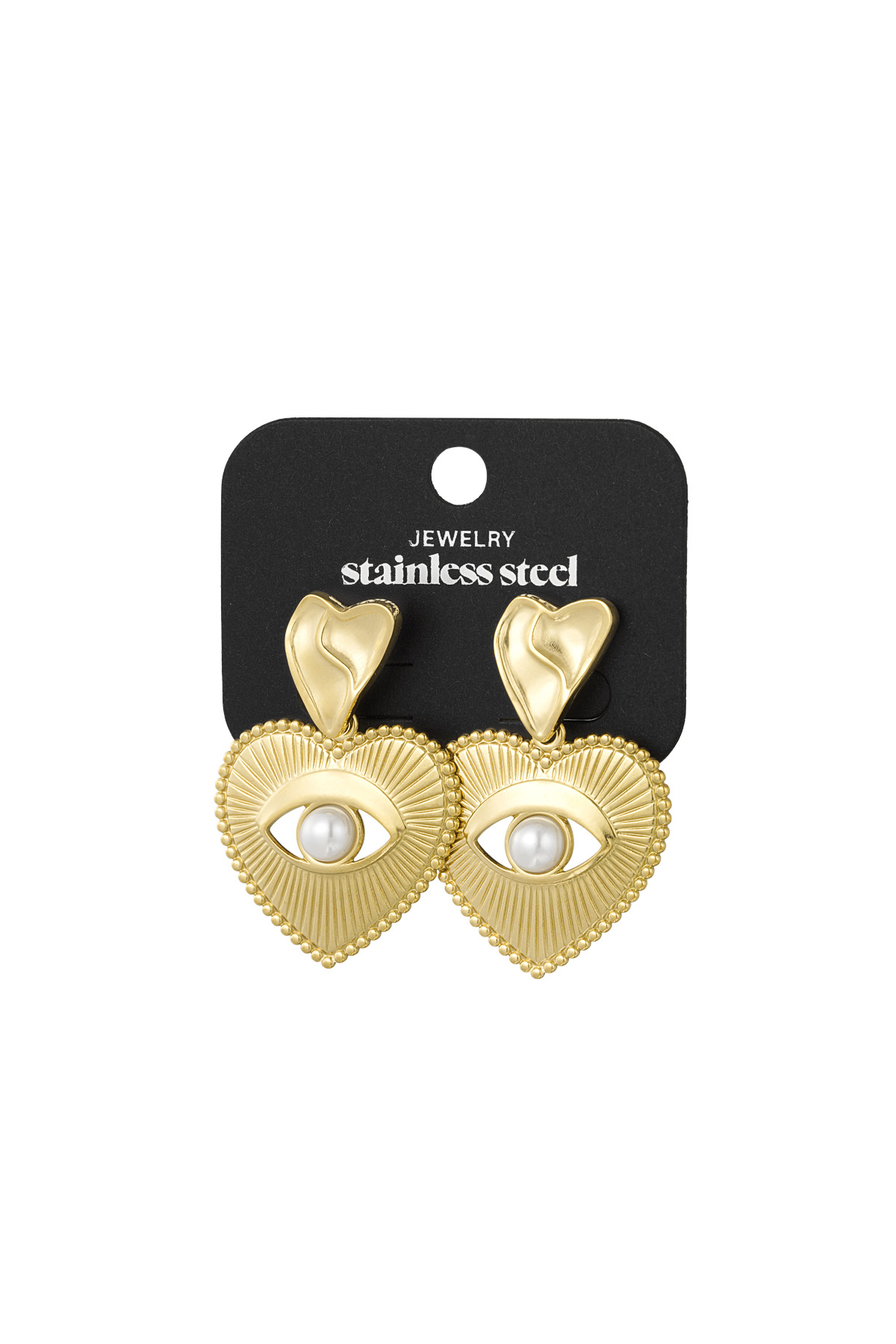 Adoring eye earrings - gold Picture3