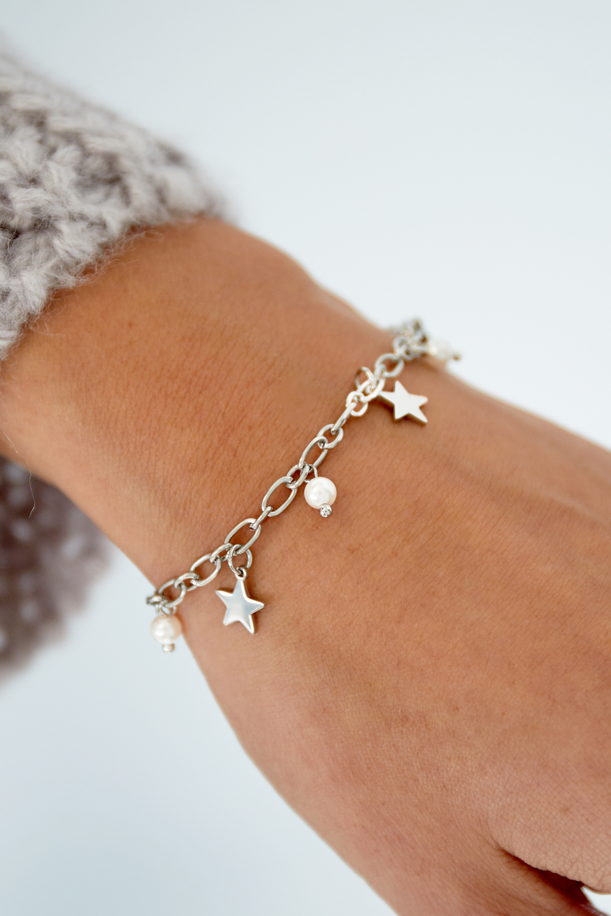 Starry night bracelet - Silver Color color h5 Picture3