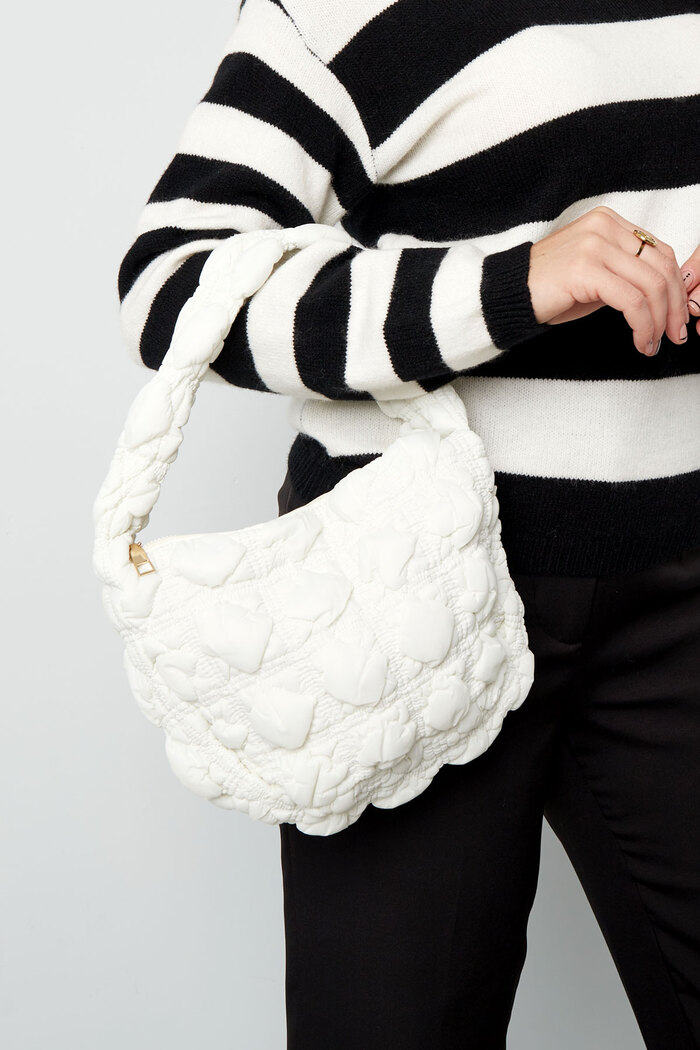 Handbag cloudy love - white Picture3