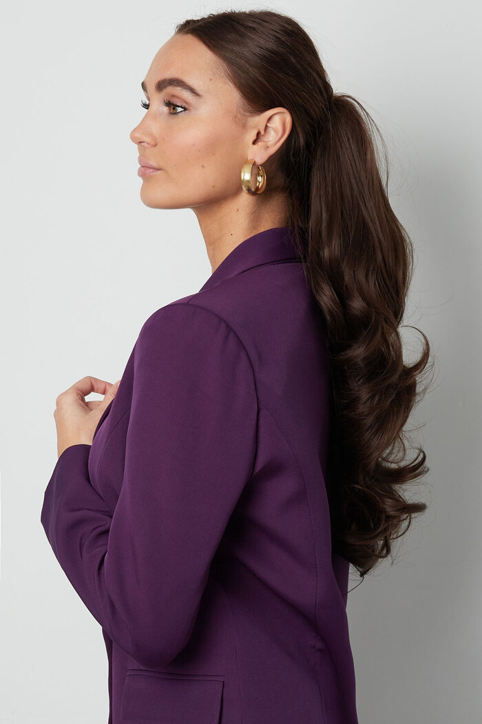 Ponytail glamor - camel Picture3