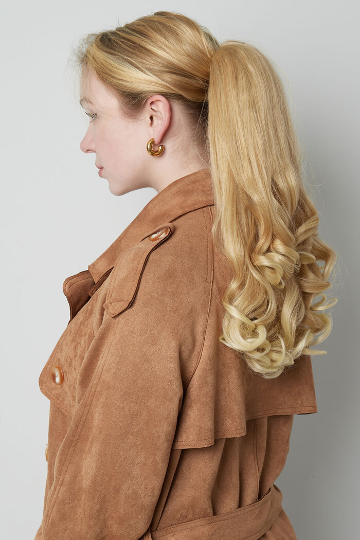 Ponytail big volume - golden brown Picture3