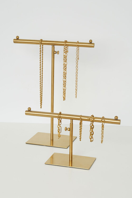 Collares display chic - oro