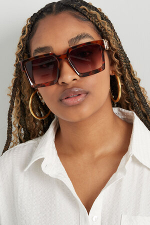 Shine bright sunglasses - camel  h5 Picture2