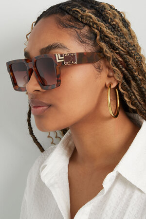Shine bright sunglasses - dark brown h5 Picture3