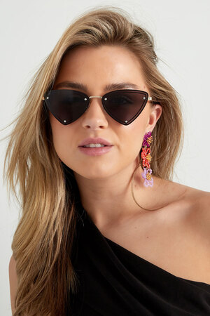 Retro party sunglasses - rose gold h5 Picture2