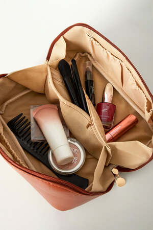 Basic Make-up Tasche aus PU-Leder - groß h5 Bild2