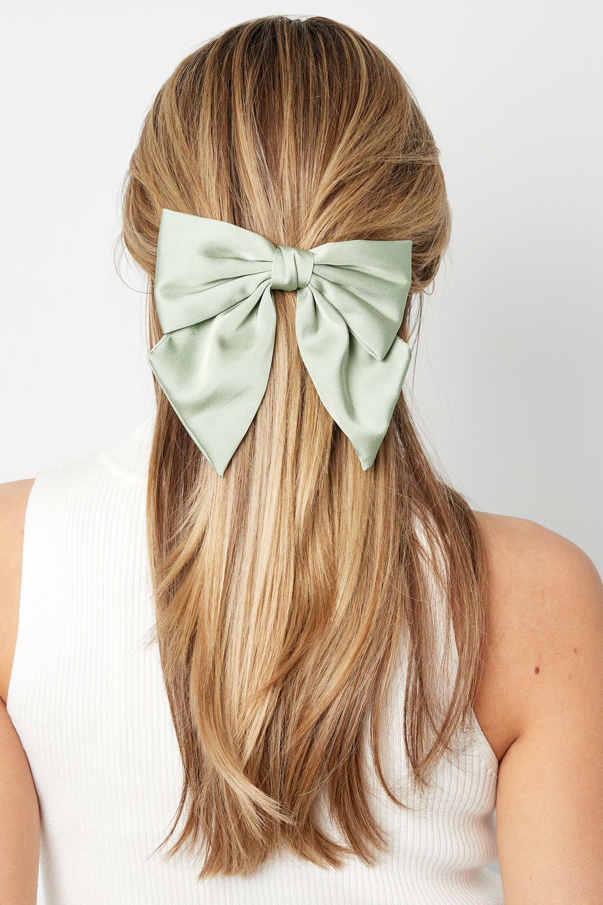 Simple hair bow - black h5 Picture2