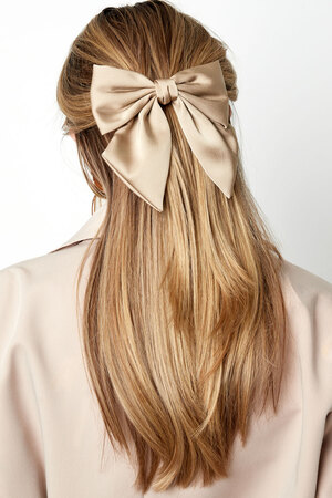 Simple hair bow - red h5 Picture3