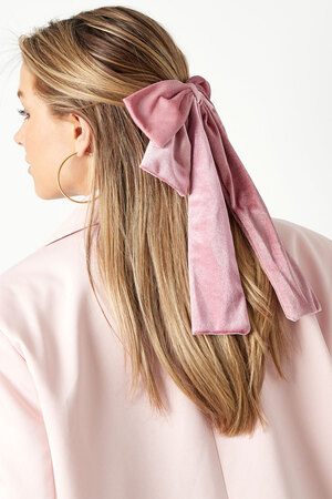 Joli nœud pour cheveux - rose h5 Image3