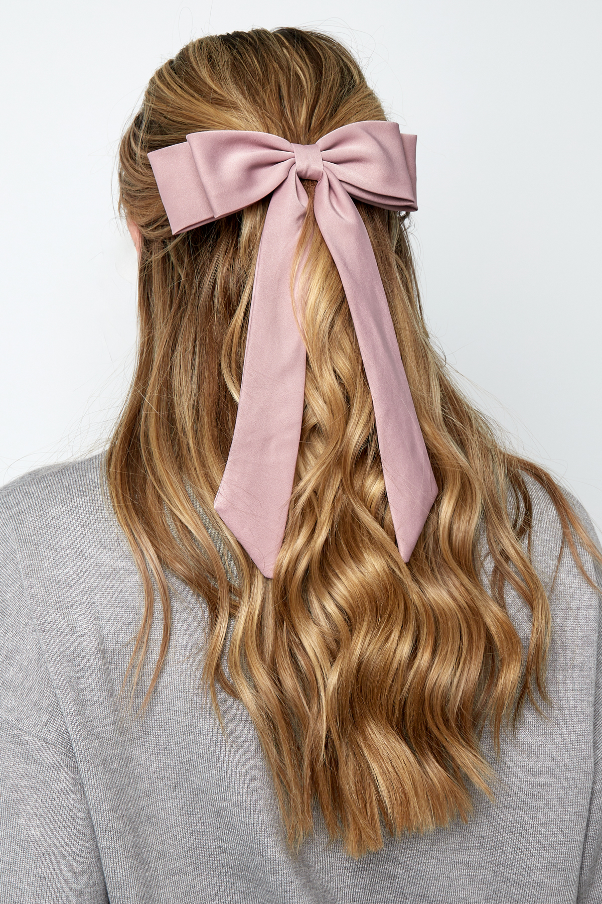 Hair bow basic babe - beige h5 Picture2