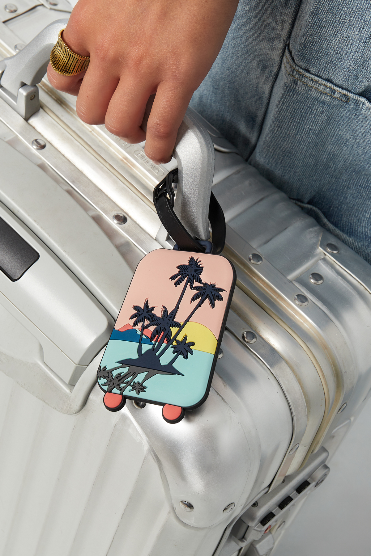 Paradise suitcase tag - multi Picture2