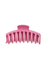 Rosé / Grande pince à cheveux mat Rosé Plastique Image4