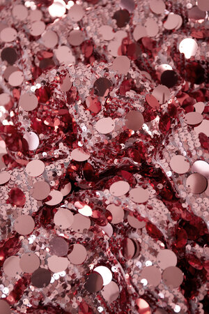 Sparkling dream glitterjurk - roze h5 Afbeelding6
