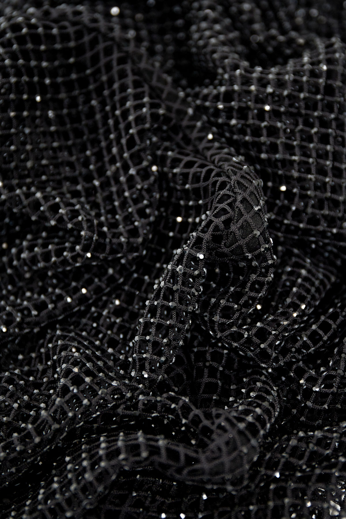 Robe longue pailletée - noir - L h5 Image4