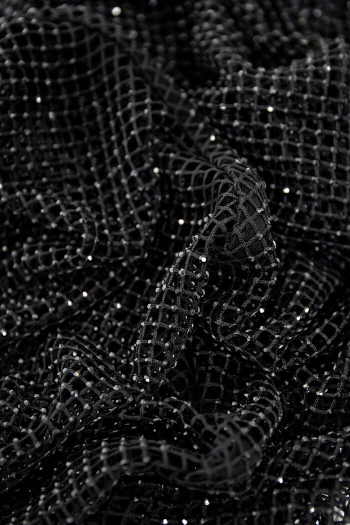 Robe longue scintillante - noir - S Image4