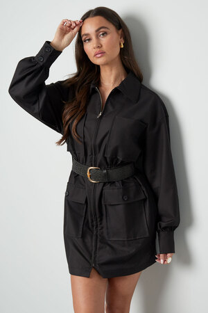 Long sleeve playsuit - black h5 Picture2