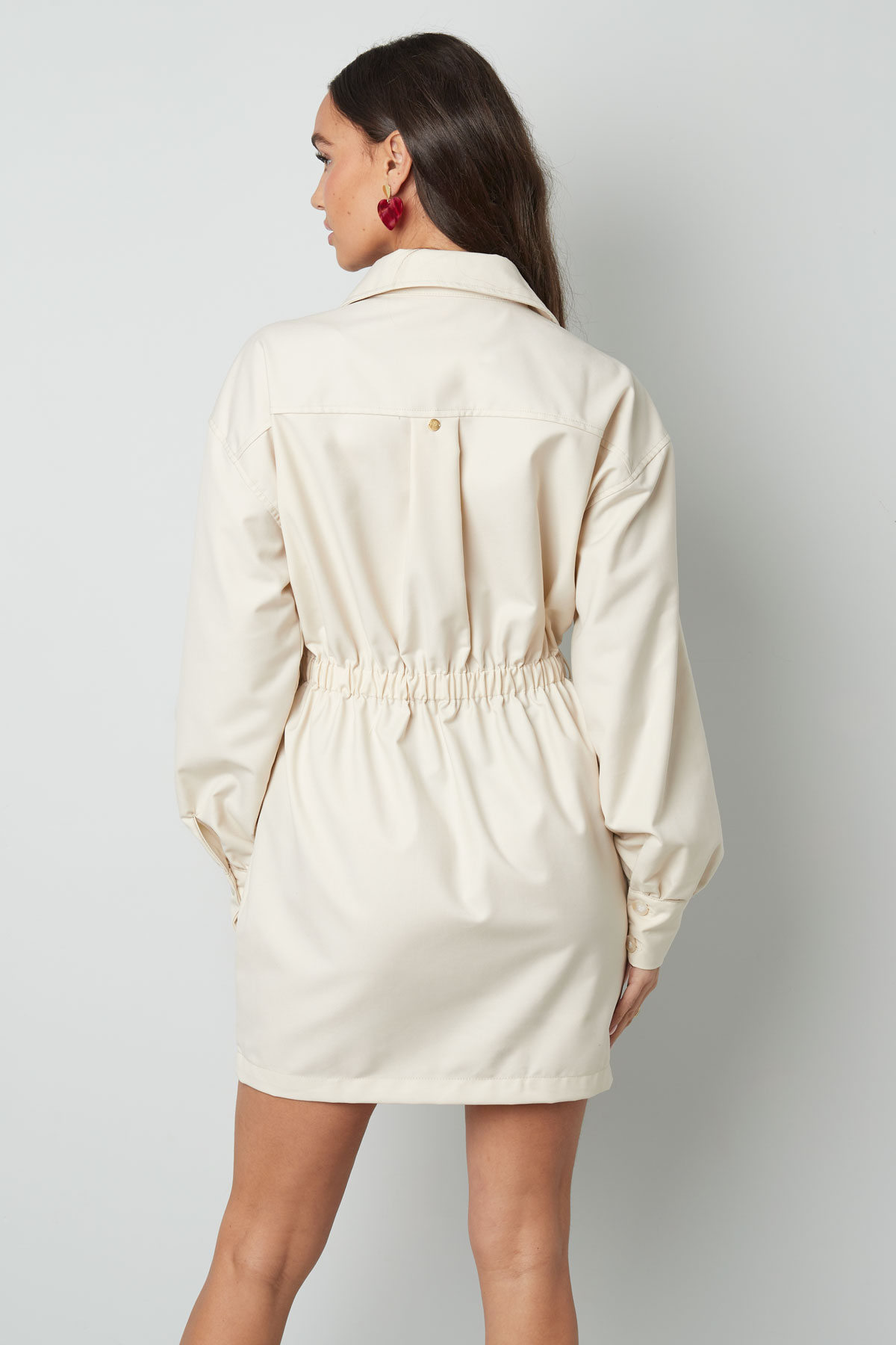 Long sleeve playsuit - off-white  h5 Picture8