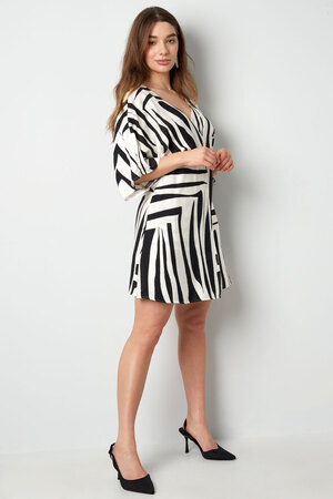 Mini robe à imprimé - noir/blanc  h5 Image7