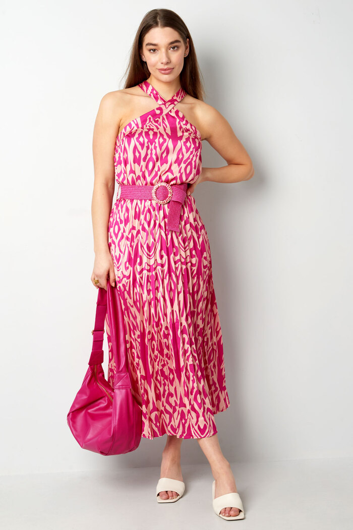 Kleid Tropical Vibes - lila Bild5