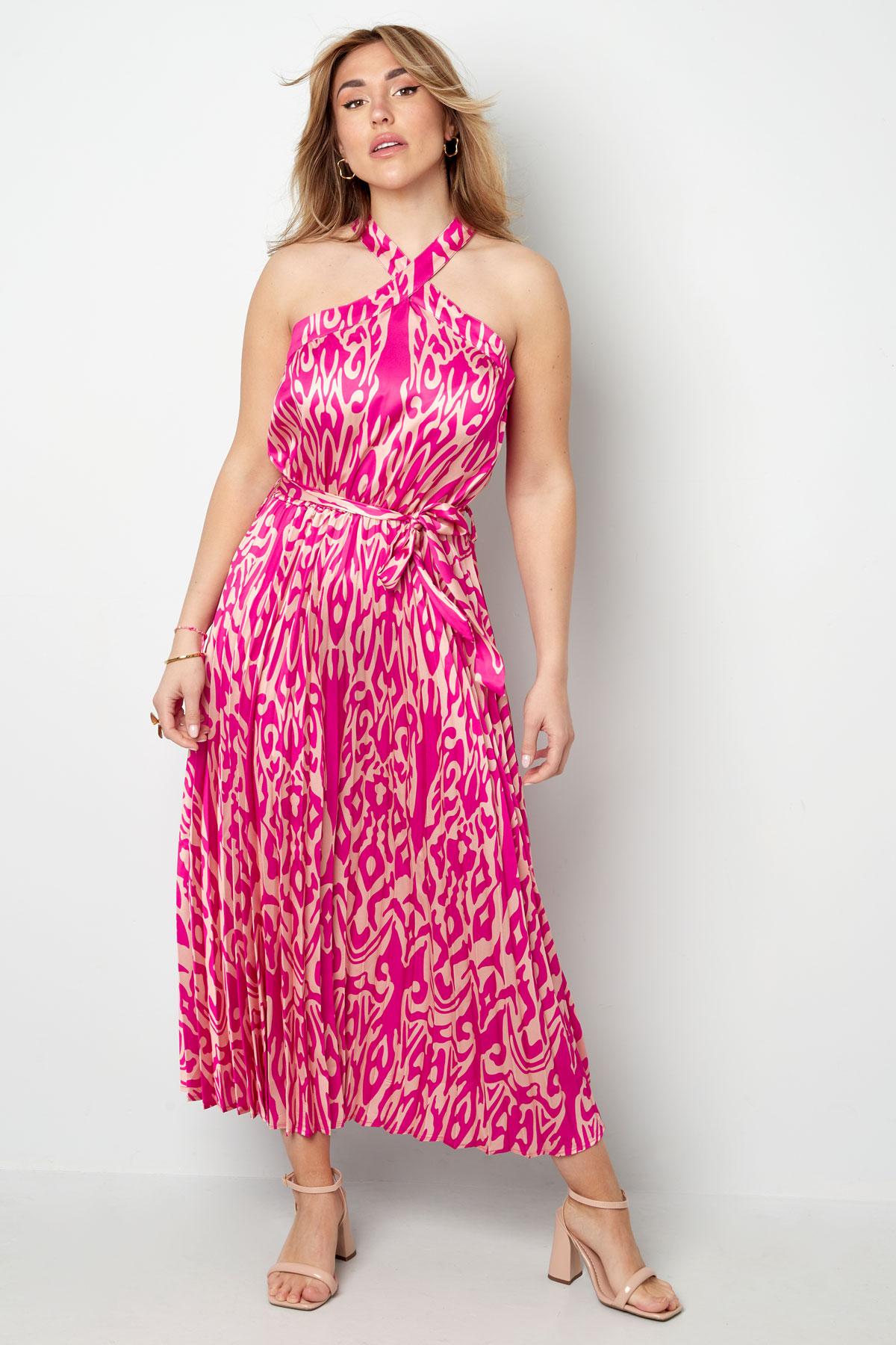 Kleid Tropical Vibes - lila Bild3