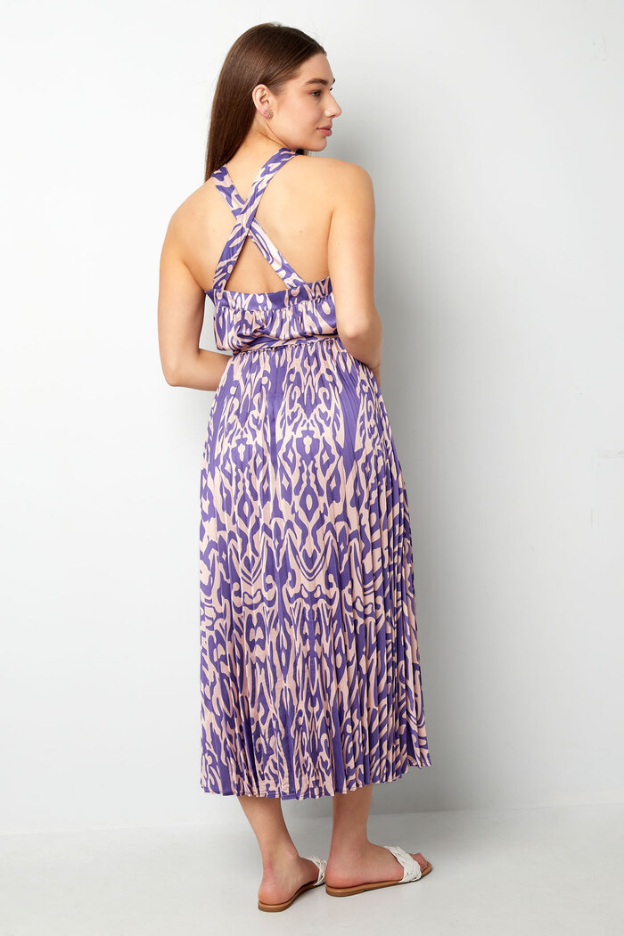 Robe vibes tropicales - violet Image7