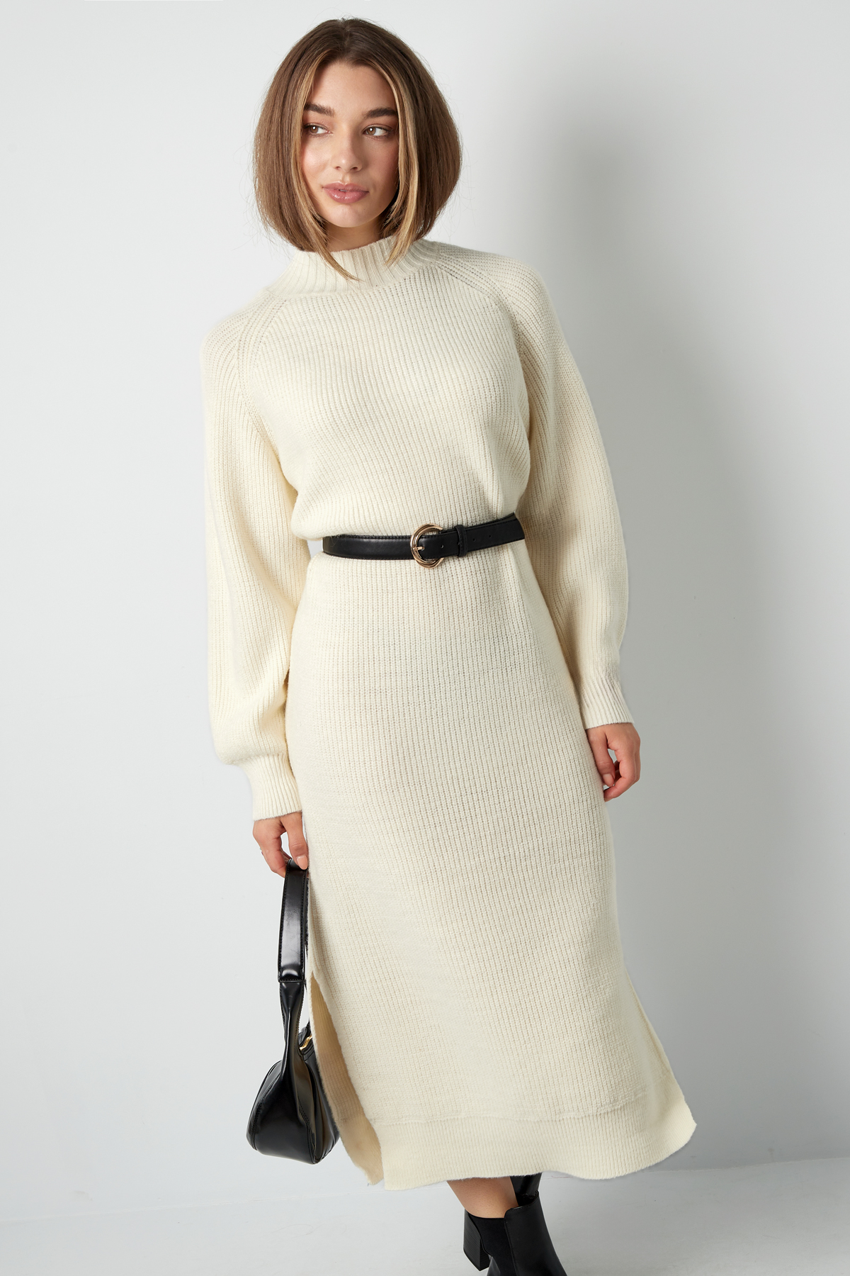 Robe longue Saturday Snuggle - blanc cassé Image3