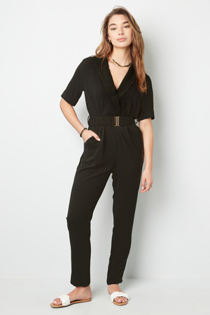 Jumpsuit With Belt Coral h5 Picture7