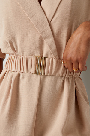 Jumpsuit with belt - green h5 Picture8