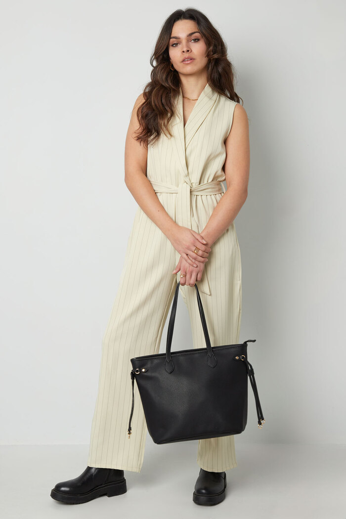 Jumpsuit sleeveless - off-white  Picture7