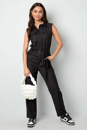 Jumpsuit sleeveless with pockets - off-white  h5 Picture3