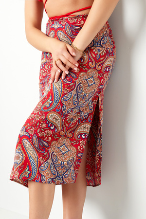 Maxi skirt red/blue S h5 Picture2