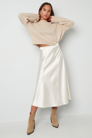 Midi skirt - white  h5 Picture5