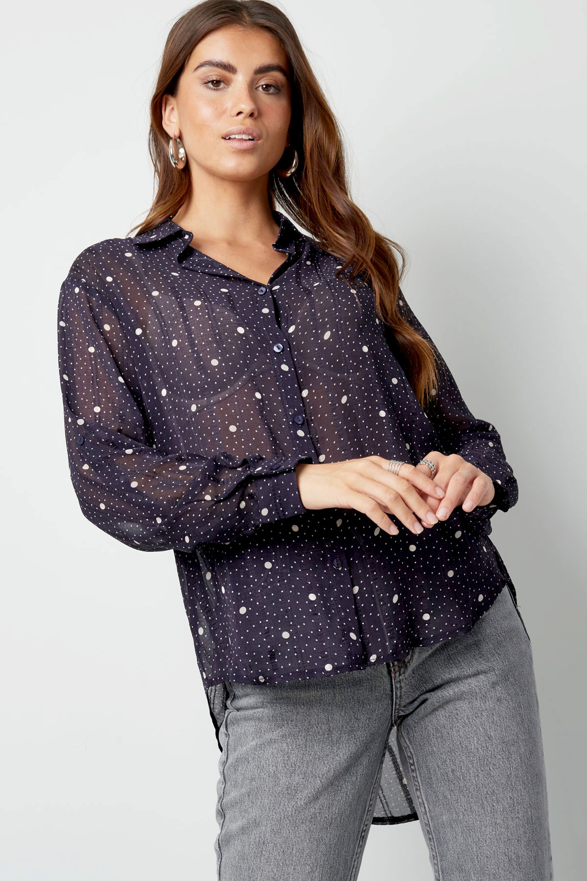Blouse dots - pink h5 Picture2