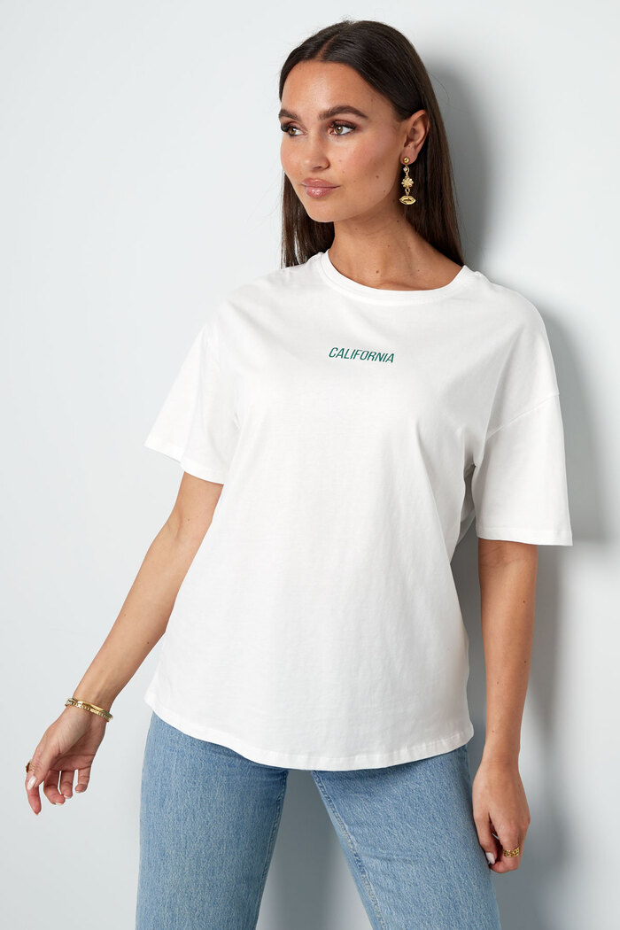 T-shirt Californie - blanc Image3