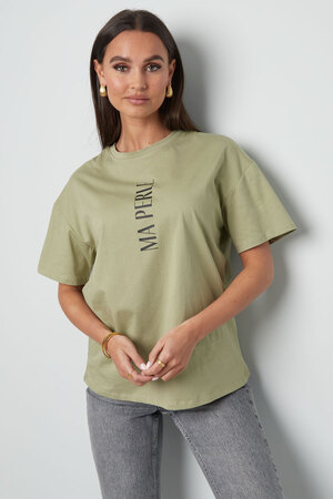 T-shirt ma perle - green h5 Picture3