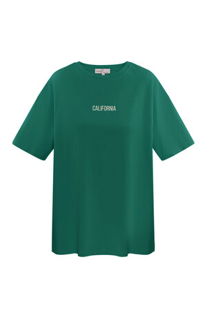 California T-shirt - green h5 