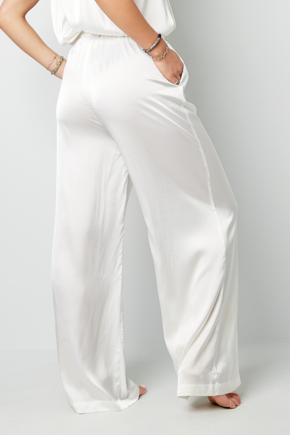 Satin Pants Coral S Picture6