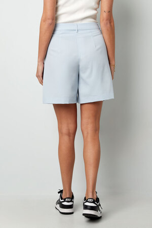 Shorts with pleats - beige  h5 Picture10