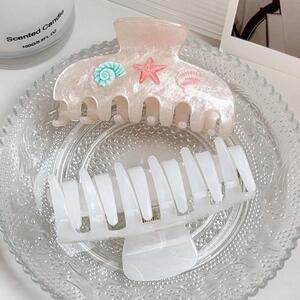 1 Adet Tatil Deniz Yıldızı Akrilik Kadın Saç Pençeleri h5 Resim3