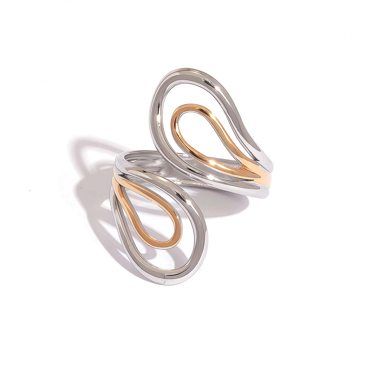 Color oro y plata/Talla única Imagen3