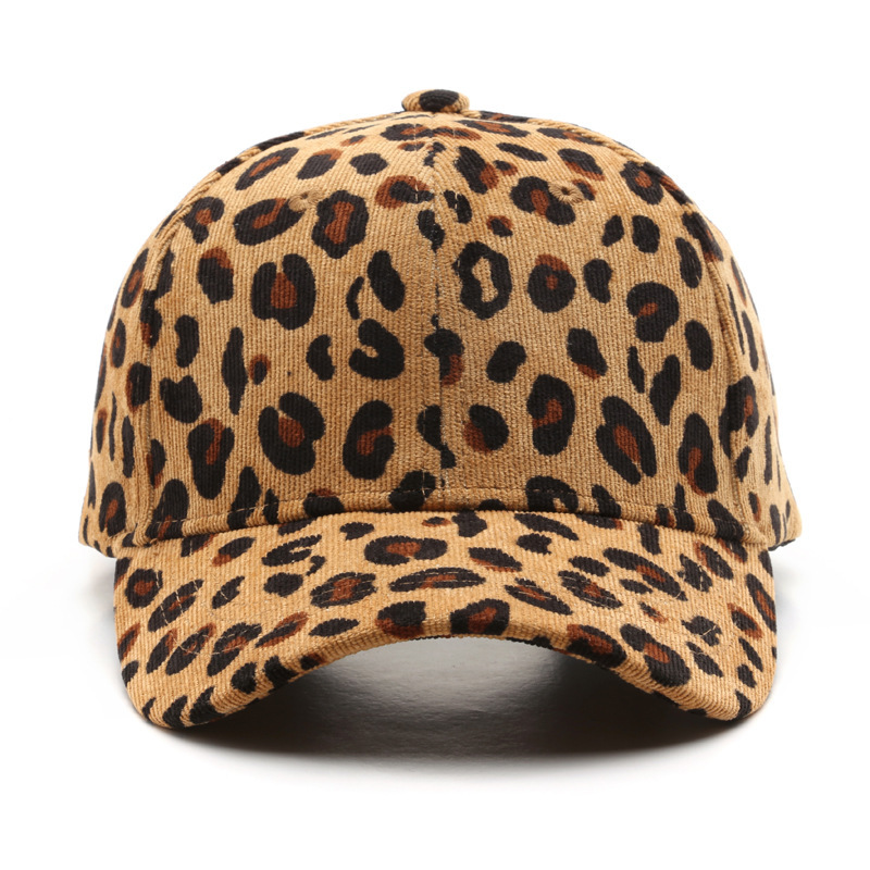 1 gorra de béisbol con estampado de leopardo h5Imagen3