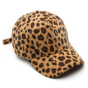 1 gorra de béisbol con estampado de leopardo h5 Imagen4