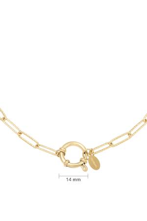 Collar Chain Beau Oro Acero inoxidable h5 Imagen2