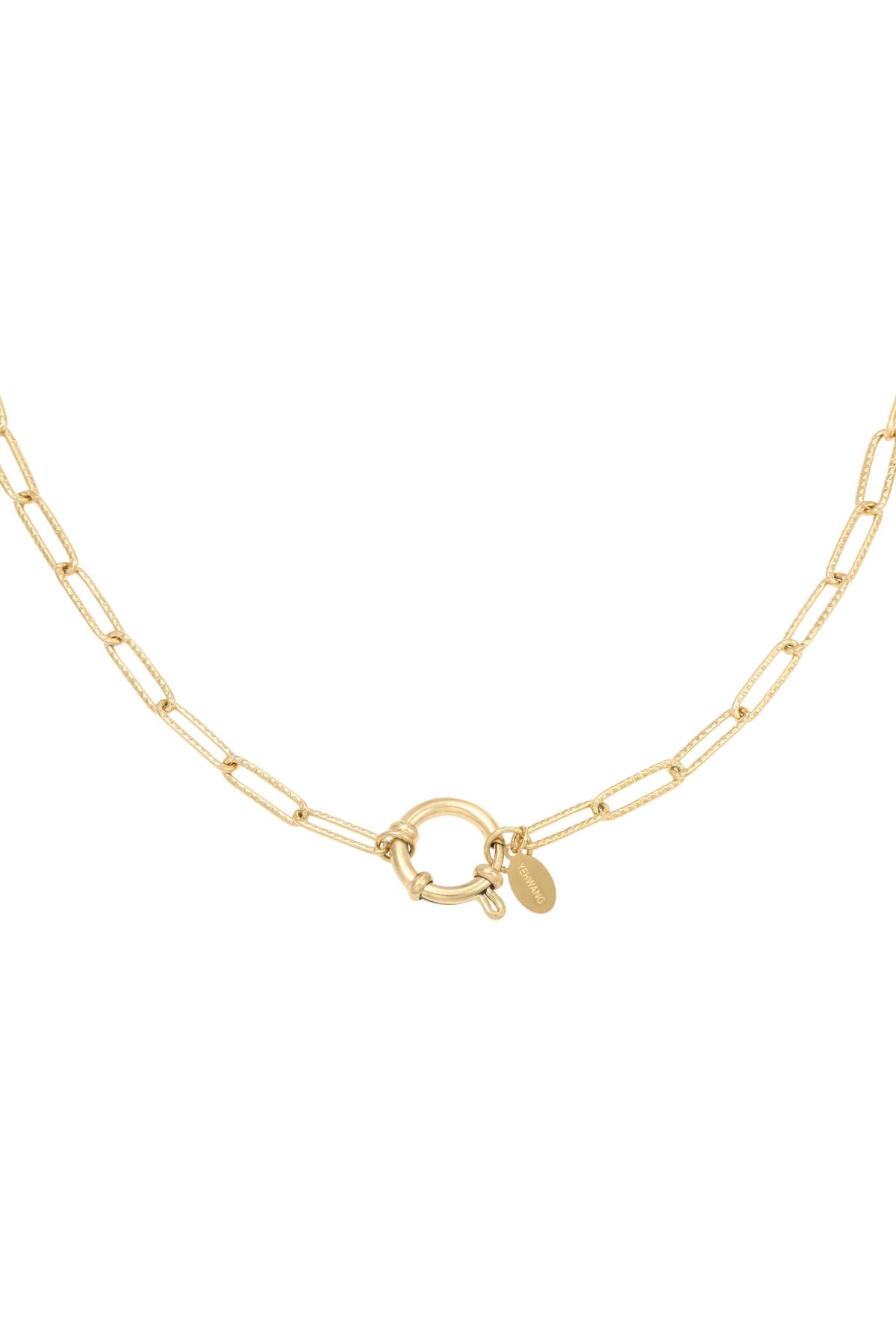 Halskette Chain Beau Gold Edelstahl